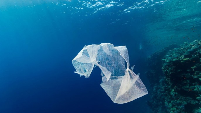 Nei mari inglesi meno plastica grazie ai sacchetti a pagamento