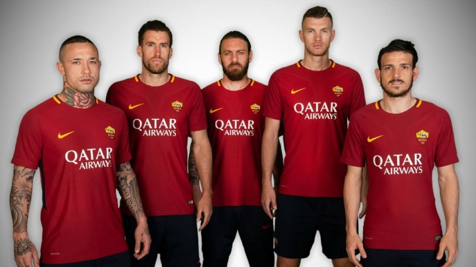 Qatar Airways è il nuovo sponsor della Roma calcio