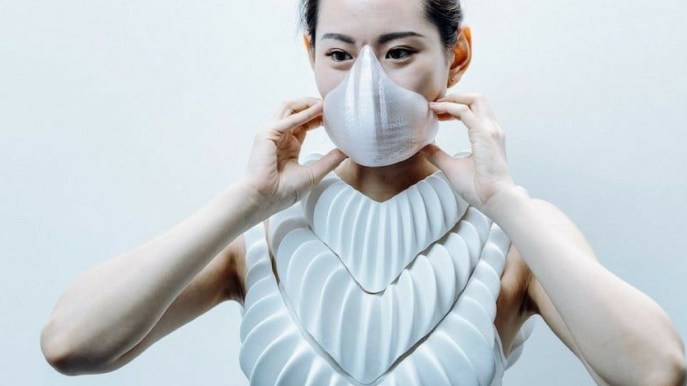 Il vestito del 2100 è in 3D e fa respirare sott’acqua