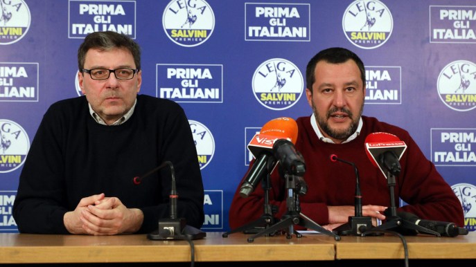 La Lega si spacca sull’Europa: Giorgetti-Salvini ai ferri corti
