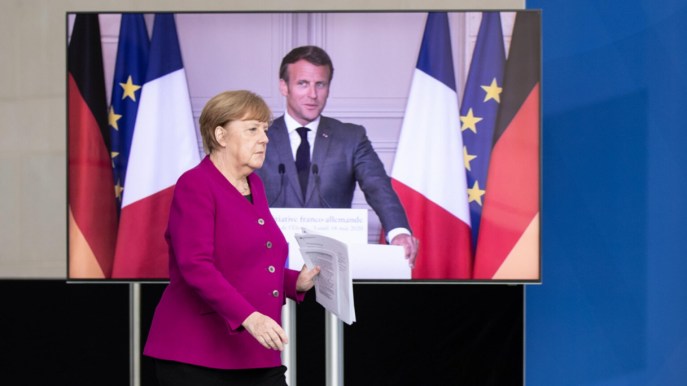 Recovery Fund da 500 miliardi, l’asse Parigi-Berlino torna e affossa lo spread