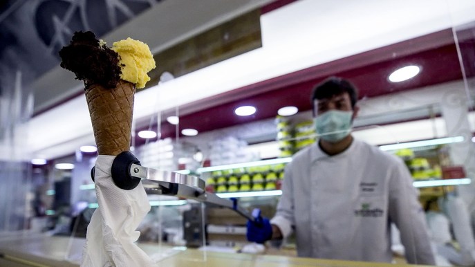 Coronavirus, crolla il consumo del gelato: migliaia di posti a rischio