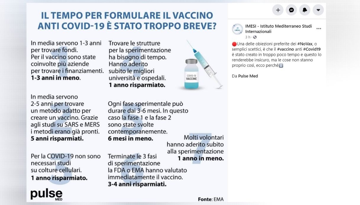 Vaccino Covid tempi approvazione