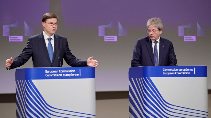 Patto di Stabilità, Dombrovskis e Gentiloni non escludono una Golden Rule per gli investimenti