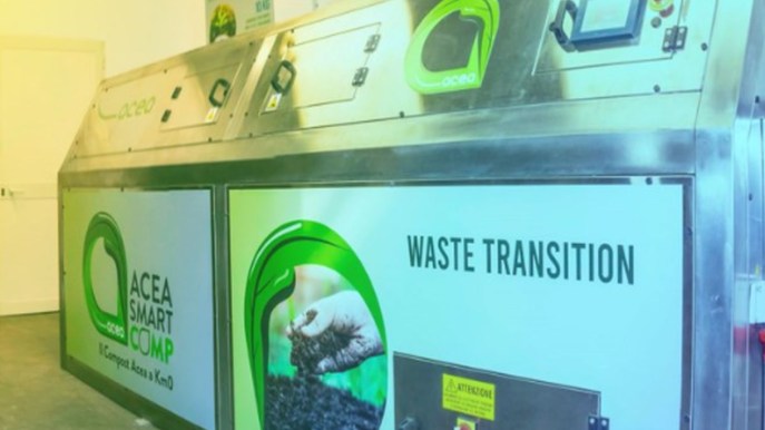 Lo SmartComp di Acea a sostegno della waste transition