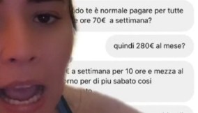 "280 euro al mese", esplode il caso di Francesca