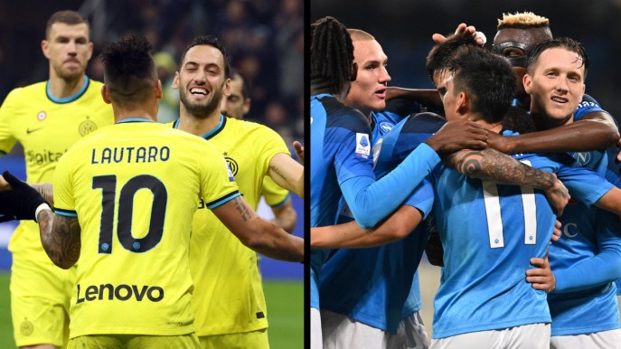 Serie A, subito il big match Inter-Napoli: dove vedere la partita