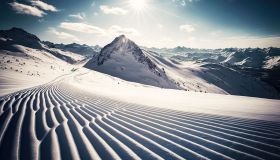 Montagna artificiale: neve sparata sul 90% delle piste