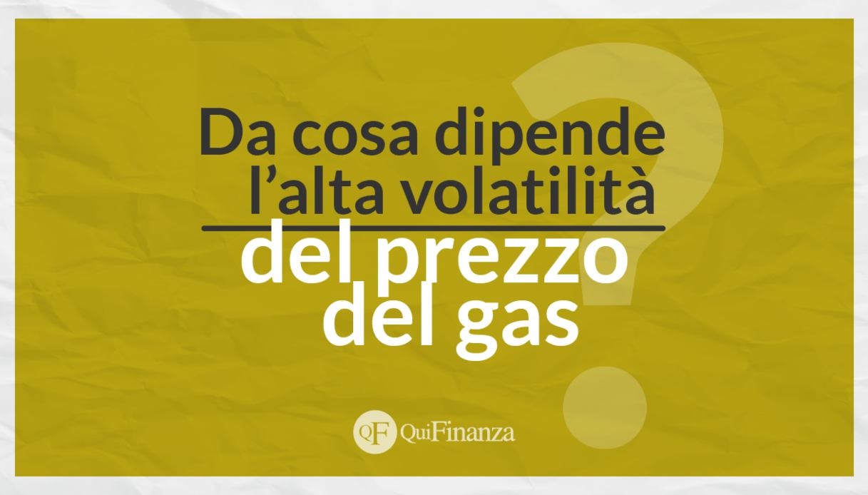 volatilità prezzo gas
