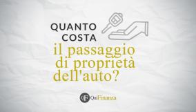 Quanto costa passaggio proprietà auto