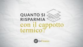 Quanto si risparmia con cappotto termico