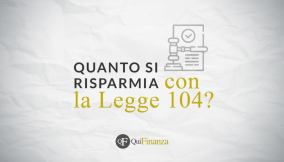 Quanto si risparmia legge 104