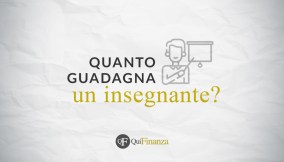 Quanto guadagna insegnante