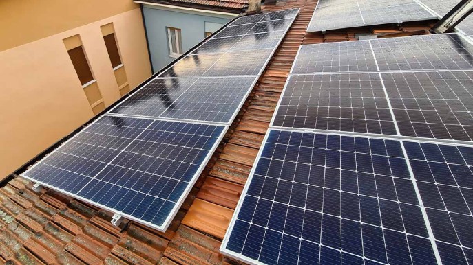 Energia in casa, basterebbe il 30% dei tetti con fotovoltaico