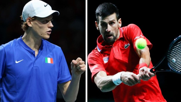 Coppa Davis, Italia in semifinale: come vedere Sinner-Djokovic