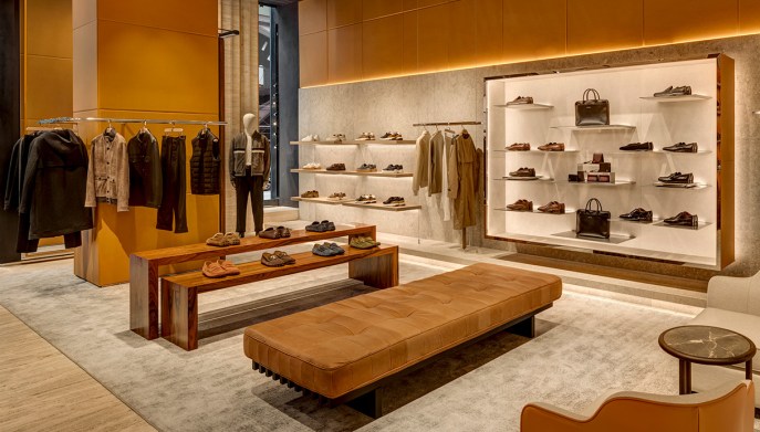 La nuova boutique di Tod’s al 650 di Madison Avenue (New York).