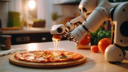 L’Intelligenza Artificiale entra in cucina: robotica e biometria controllano menu e piatti