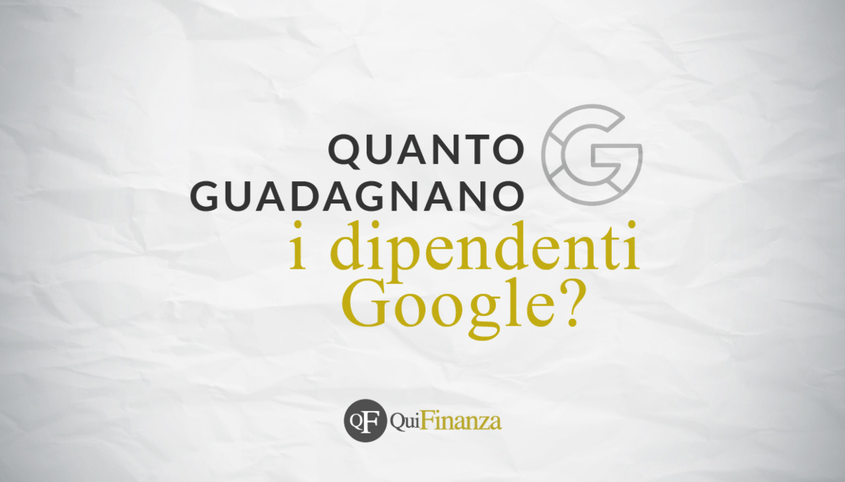 Quanto guadagnano i dipendenti Google