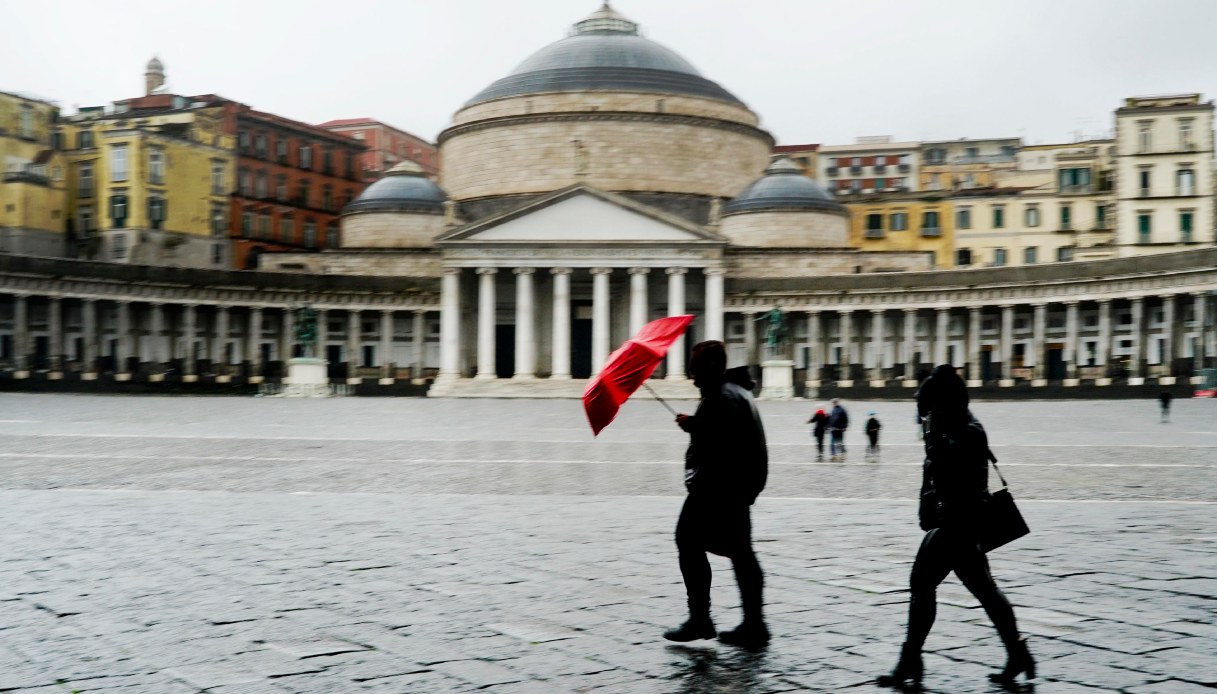 Allerta meteo da nord a sud, Campania al livello arancione