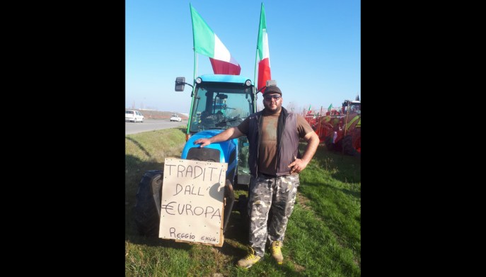 Parla Stefano Cucchi, leader della protesta dei trattori