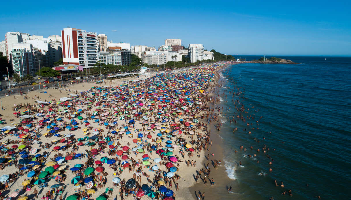 Caldo record in Brasile, a Rio de Janeiro 62,3 gradi percepiti: cosa sta succedendo