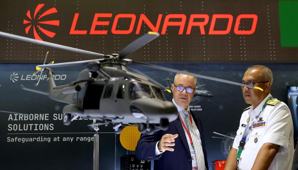 Leonardo, primo trimestre in crescita: ricavi +3,6, boom elettronica ed elicotteri