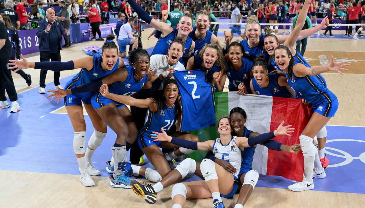 Oro dell’Italia nella pallavolo alle Olimpiadi di Parigi 2024 quanto