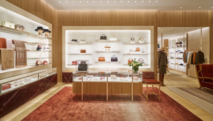 Boutique Loro Piana in Galleria Vittorio Emanuele a Milano