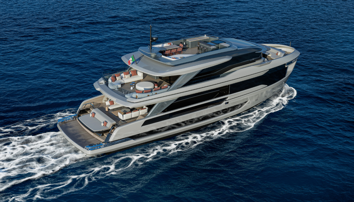 Extra X100 Triplex: il nuovo standard del lusso in mare del gruppo Palumbo Superyachts