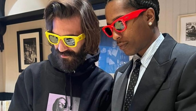 Leonardo Maria Del Vecchio e A$AP Rocky