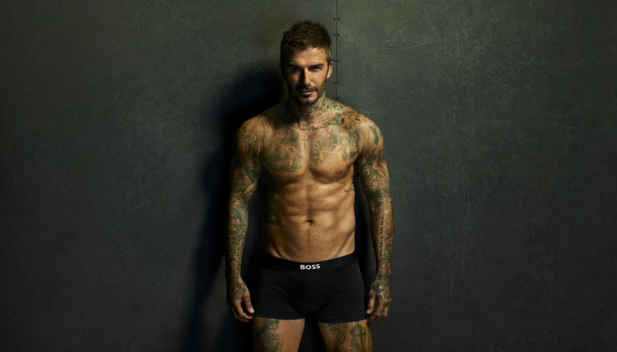 David Beckham ambassador della nuova collezione Boss One Bodywear