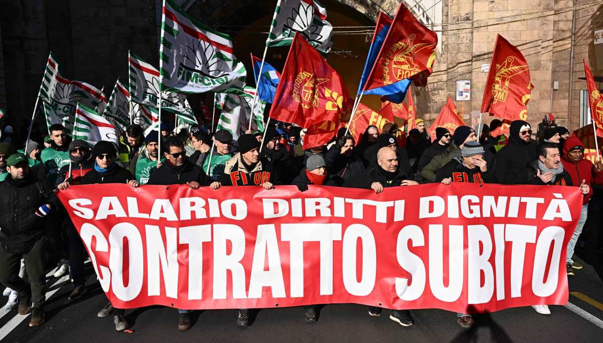 Sciopero nazionale dei metalmeccanici, 8 ore di stop per il contratto