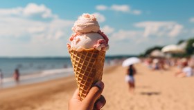 Il gelato più cool dell’estate è firmato Louis Vuitton, a Forte dei Marmi