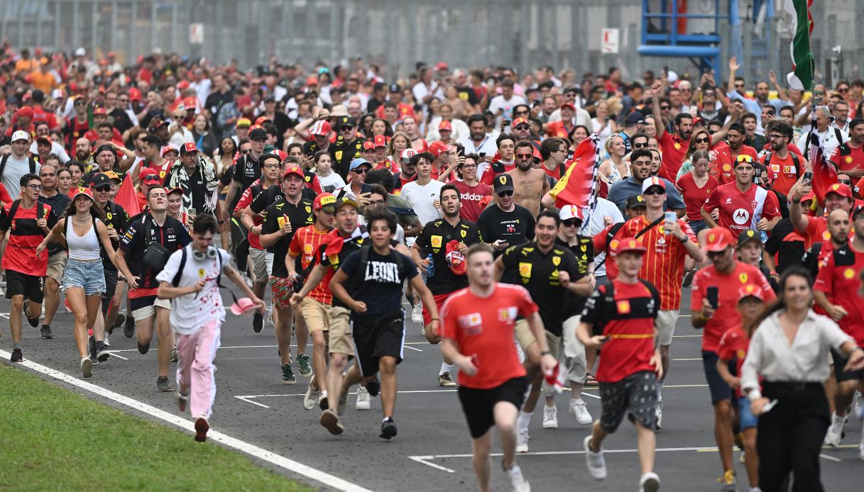 Tifosi Ferrari a Monza