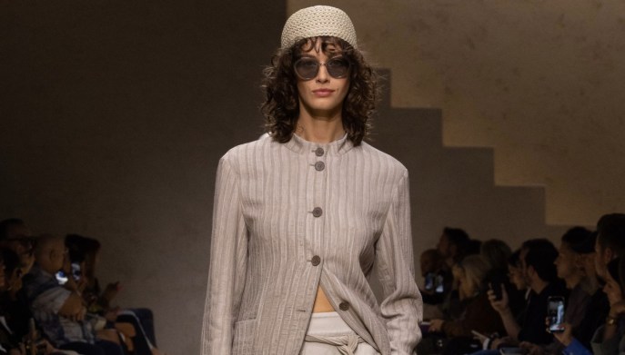 Sfilata Emporio Armani SS26, Milano