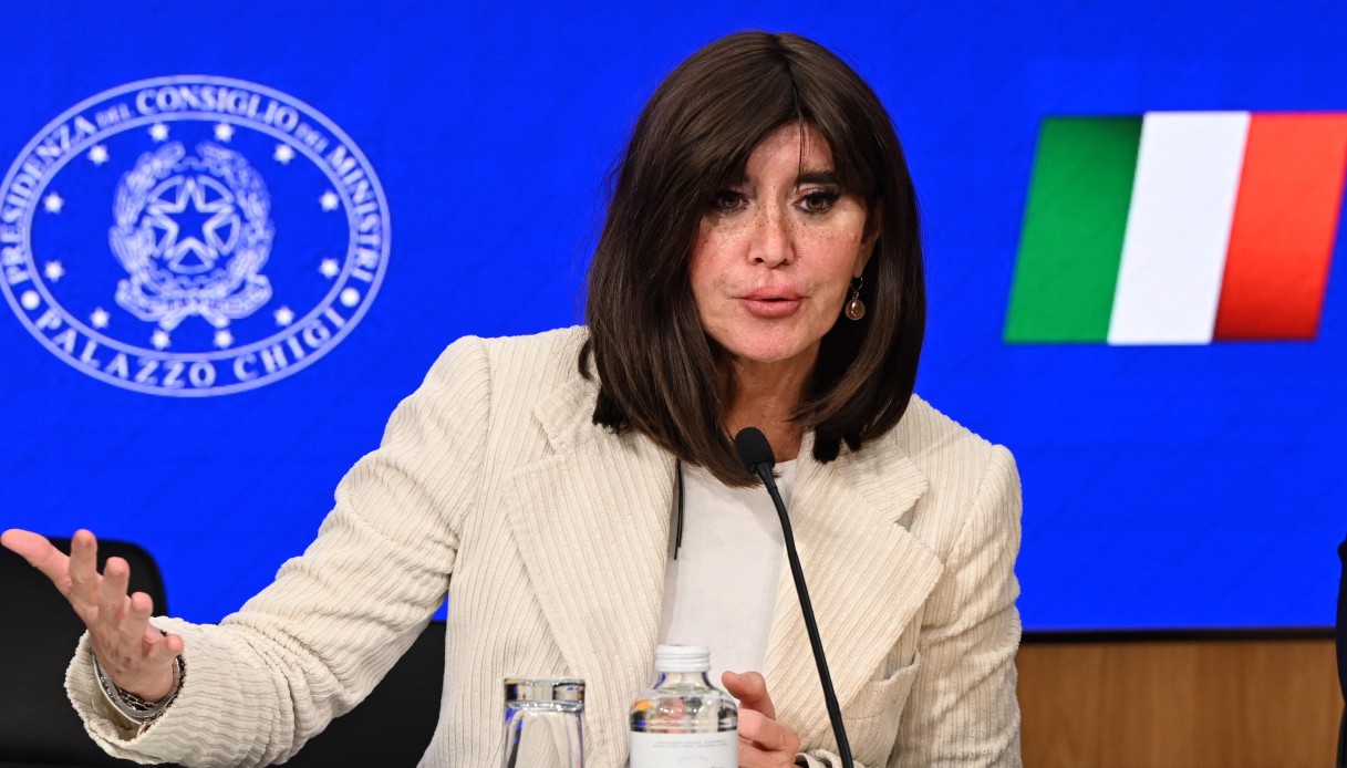 La ministra dell'Università e della Ricerca Anna Maria Bernini