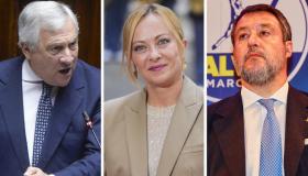 Sondaggi politici, Meloni cresce ancora mentre Tajani supera Salvini