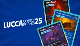 Il gioco di carte dell’Inps al Lucca Comics, come Magic ma con le pensioni