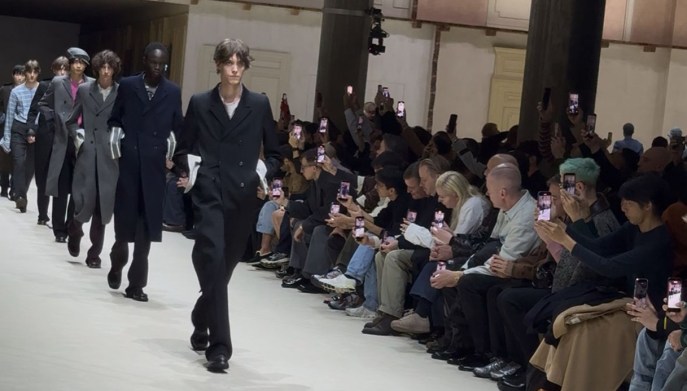 Prada fashion show, Milan 2026