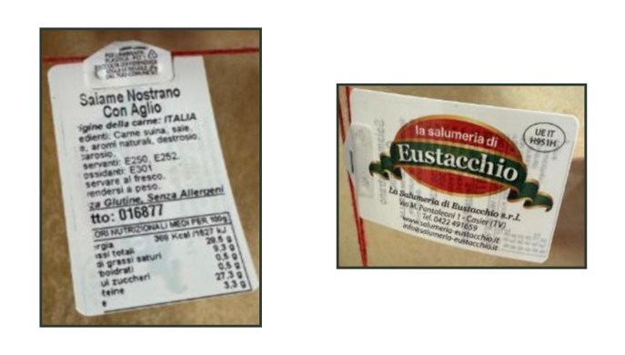 Allerta Listeria: ritirato un salame nostrano da 450 grammi