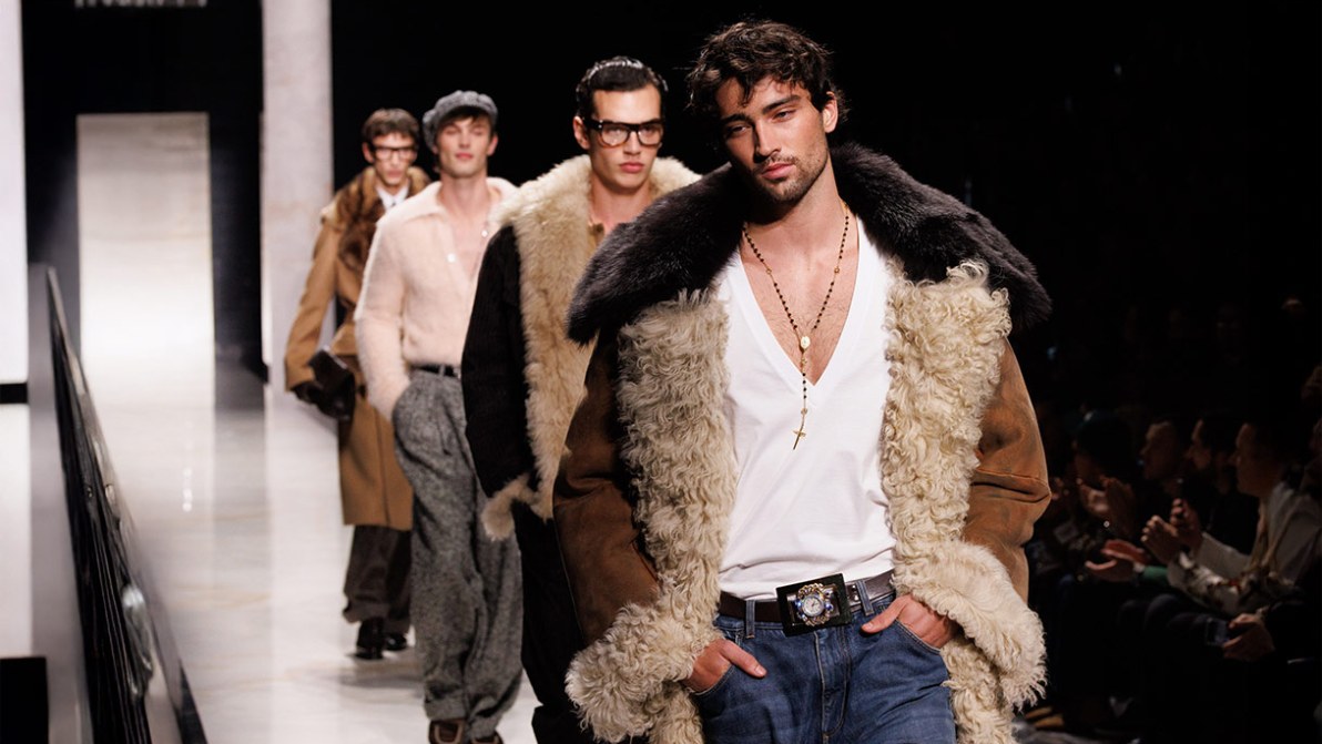 Dolce & Gabbana in 100 look racconta l’uomo del 2026