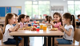 Con i giusti (e nutrienti) pasti a scuola si combatte la denutrizione e si protegge l’ambiente