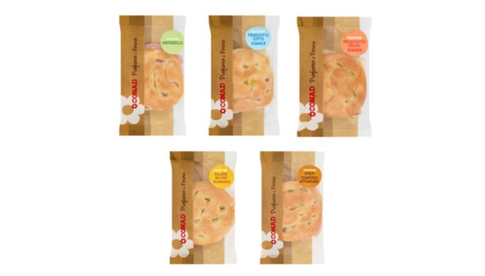 Richiamo Conad febbraio 2026: focaccine farcite