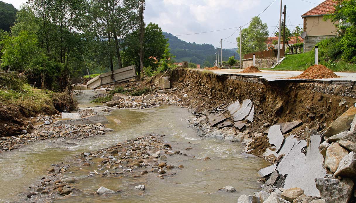 Il rischio idrogeologico in Italia