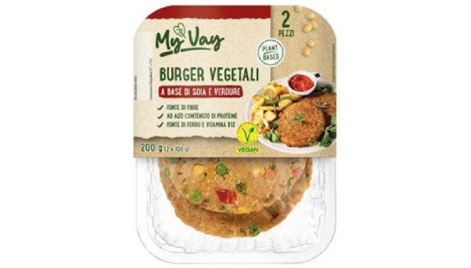 Richiamo di Burger vegetali My Vay