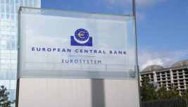 Insegna della Banca Centrale Europea, simbolo delle decisioni della BCE su tassi, inflazione e politica monetaria.