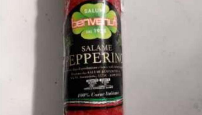 salame pepperino salumi benvenuti