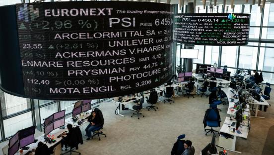La sede della Borsa francese