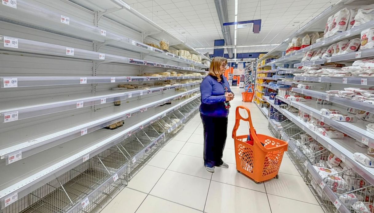 Supermercato vuoto